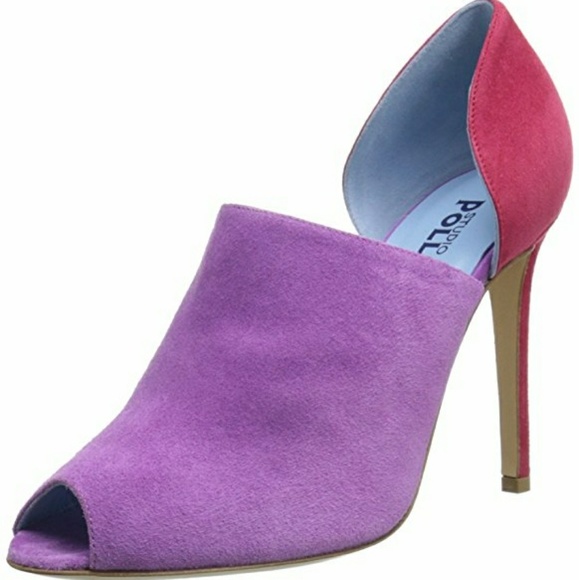💜 STUDIO POLLINI SUEDE DRESS PUMP - Picture 3 of 8