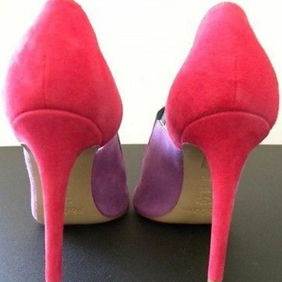 💜 STUDIO POLLINI SUEDE DRESS PUMP - Picture 4 of 8