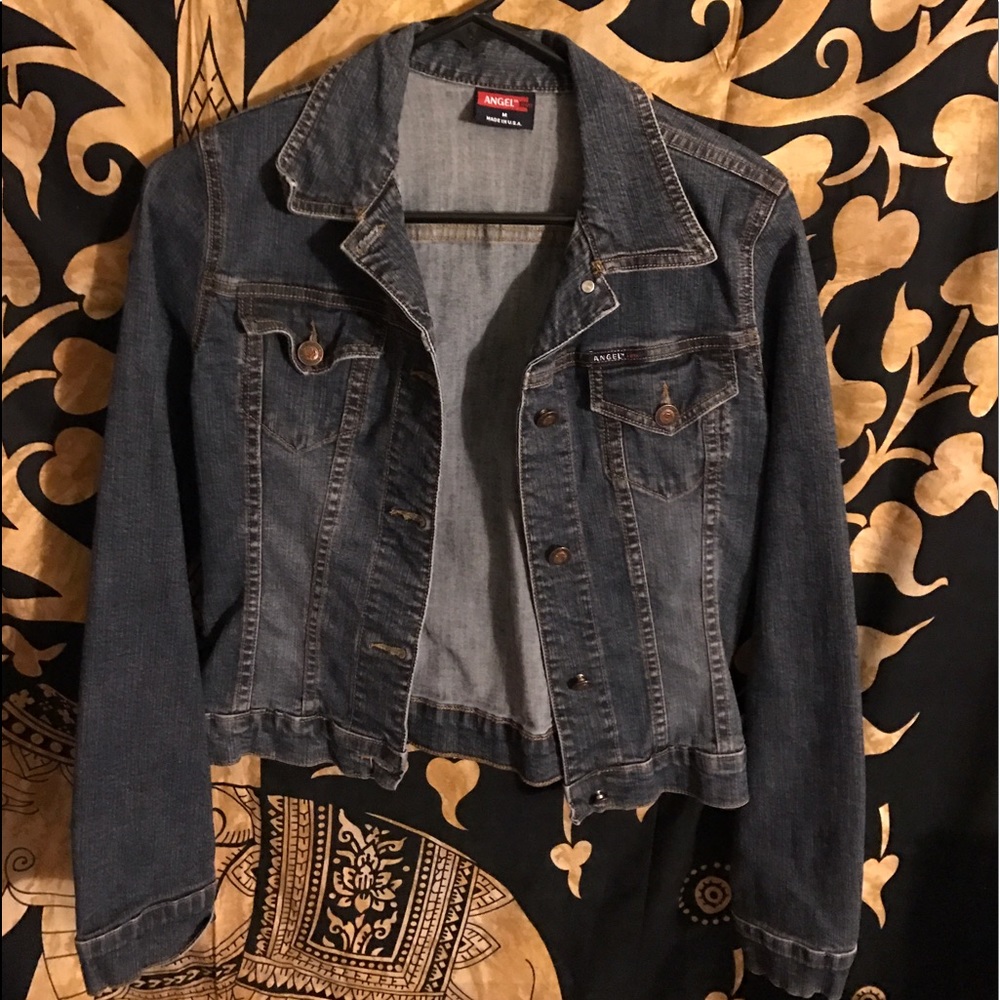 Angel Dark Denim Jacket