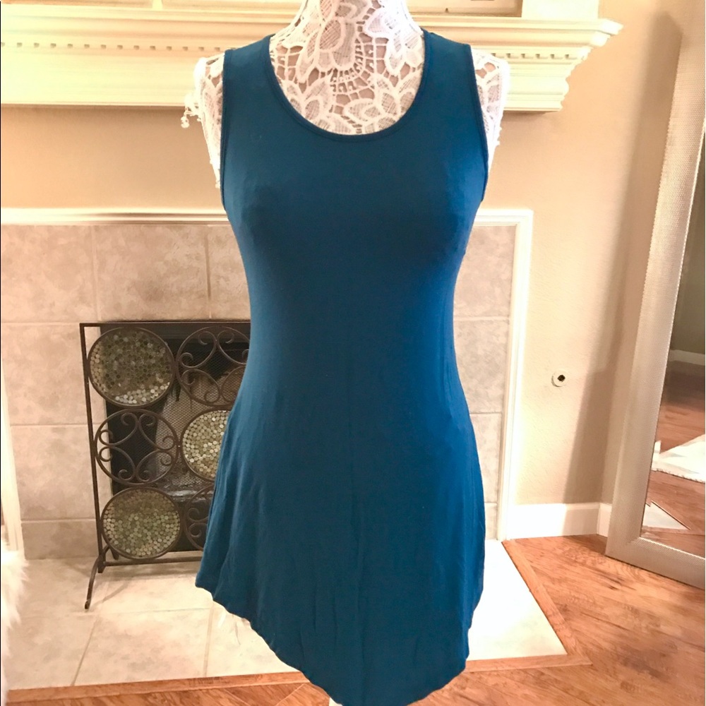 Tunic Tank Teal - Picture 2 of 5