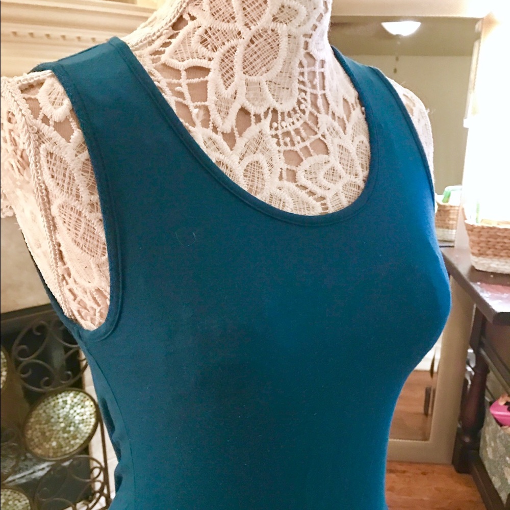 Tunic Tank Teal - Picture 3 of 5