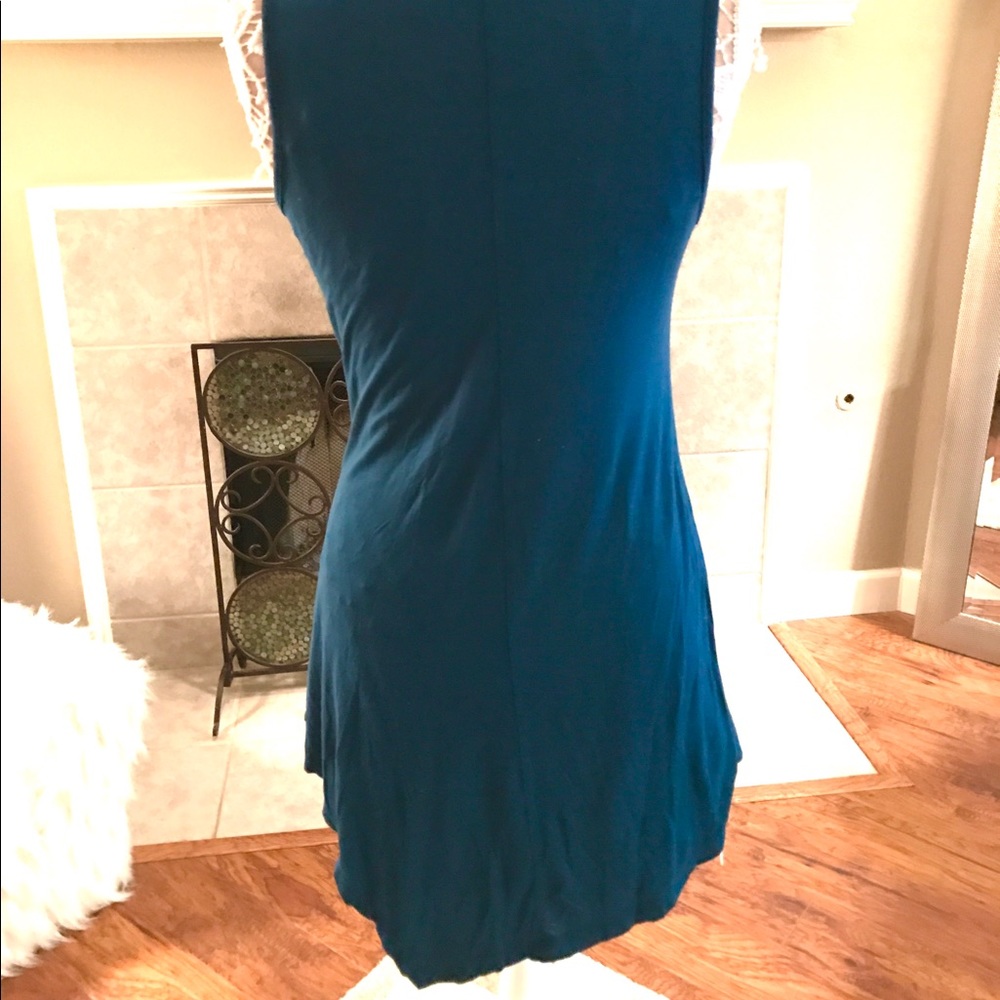 Tunic Tank Teal - Picture 4 of 5