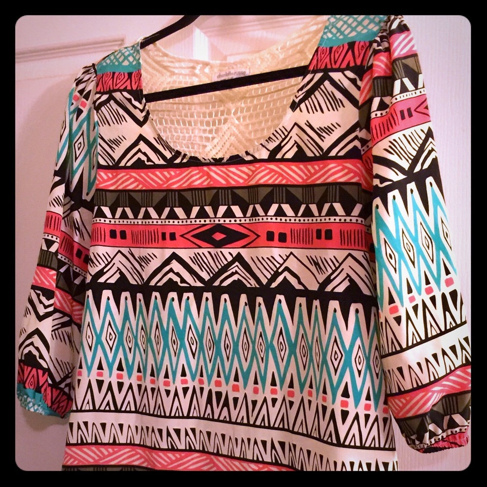 Tribal print dress