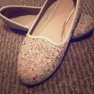 Floral flats