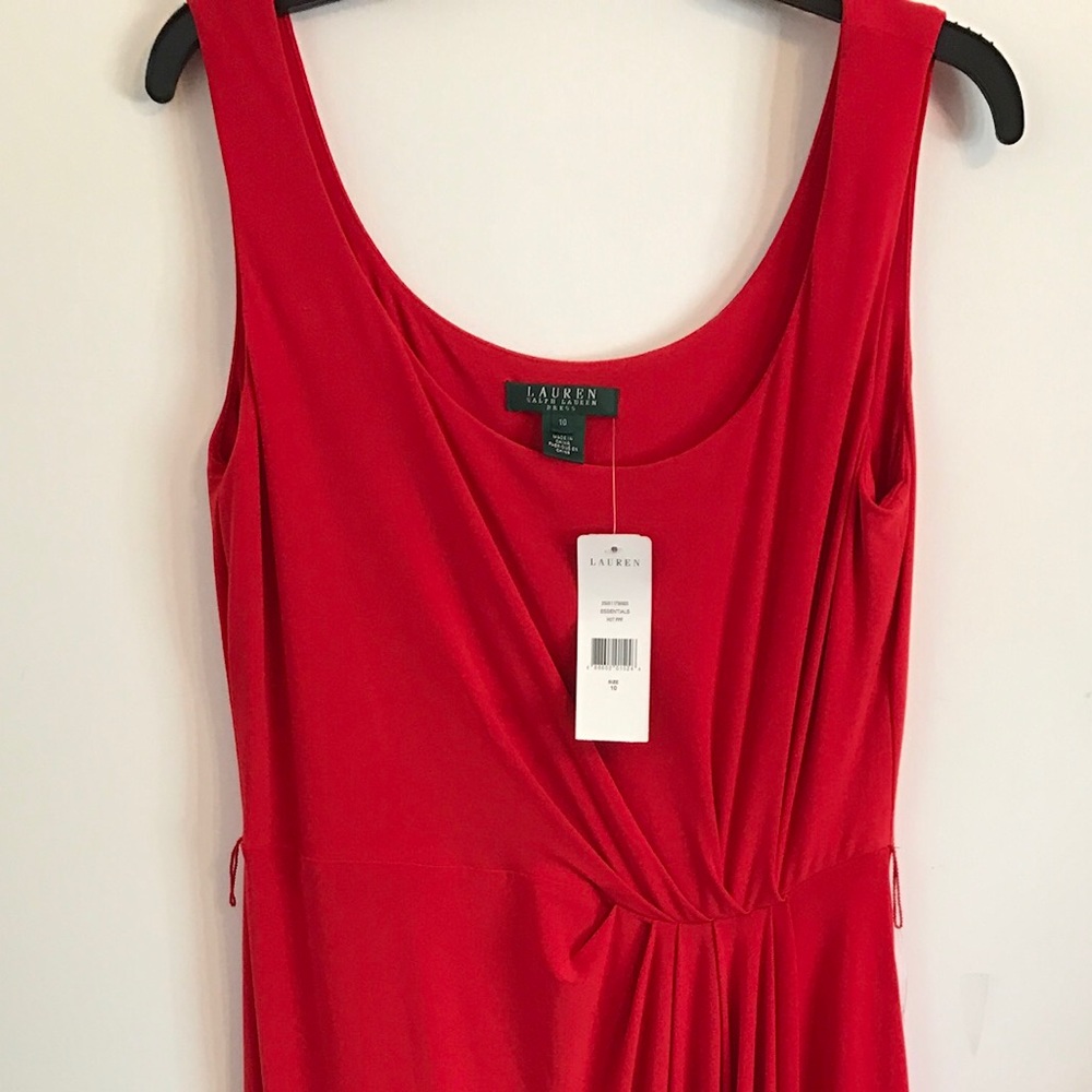 Lauren by Ralph Lauren Orange Maxi Dress