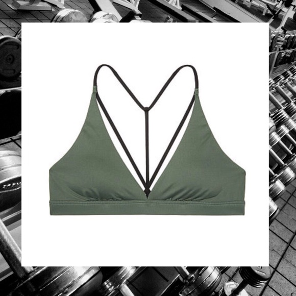 Victoria’s Secret Strappy Triangle Sports Bra - Picture 2 of 4