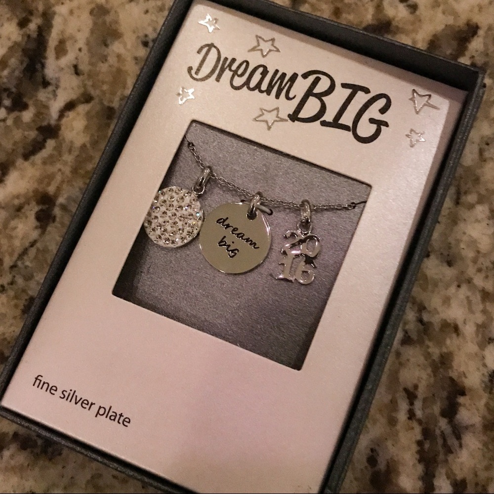 Class of 2016 silver necklace