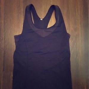 Black Lululemon tank size 6