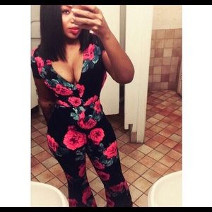 Jumpsuit with back out