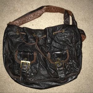 Leather handbag
