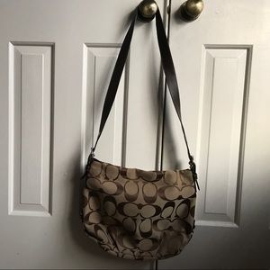 Medium size Coach bag. In good condition.