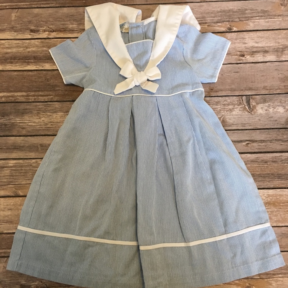 Girl's Sailor Dress size 4 Copper Key