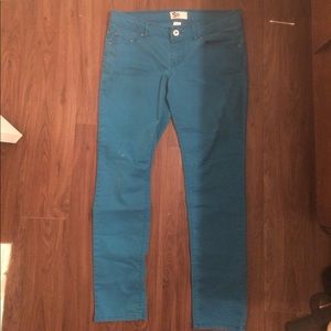 Teal Skinny Jeans