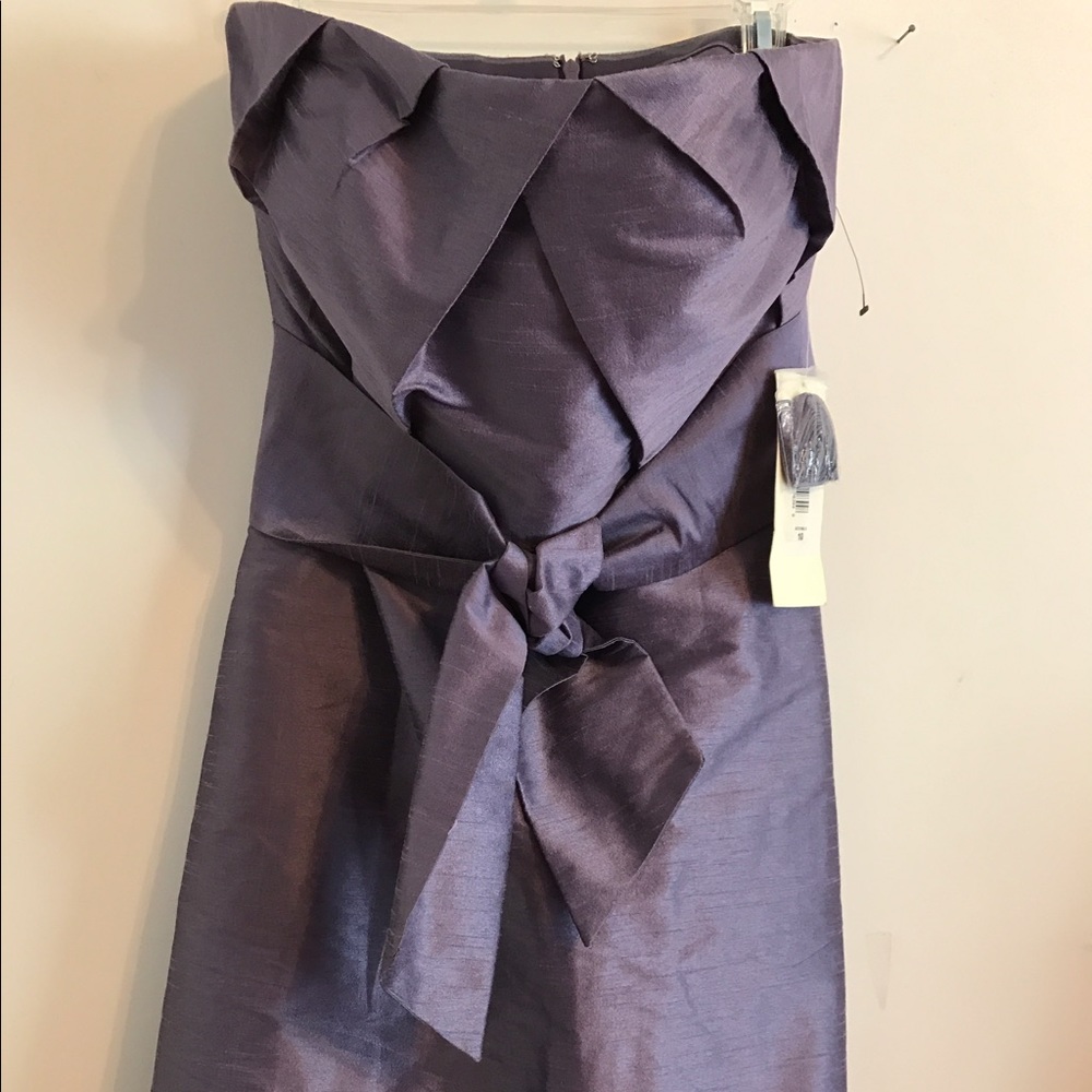 Monique Lhuillier Strapless Bridesmaid Dress