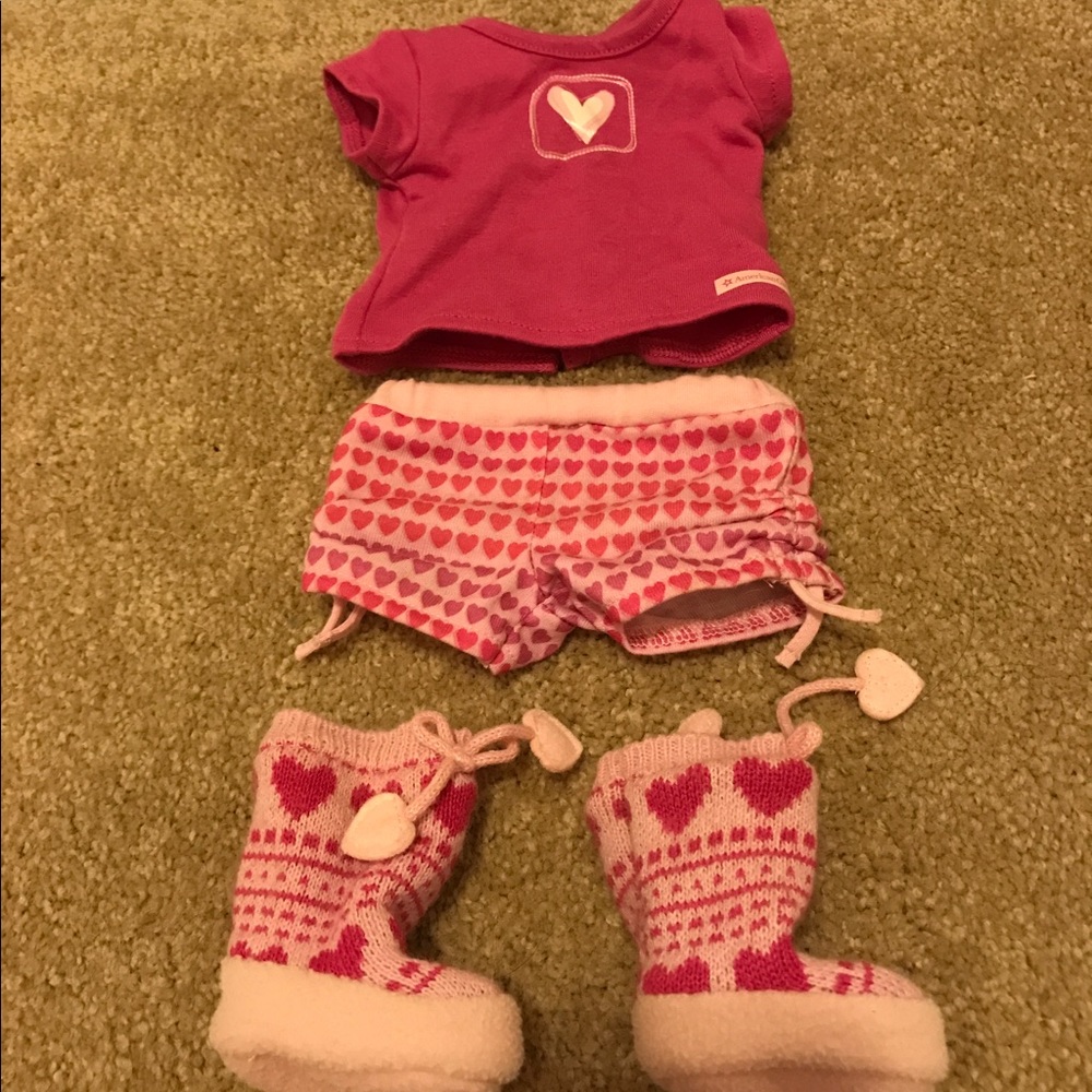 American Girl Doll Pajama Set