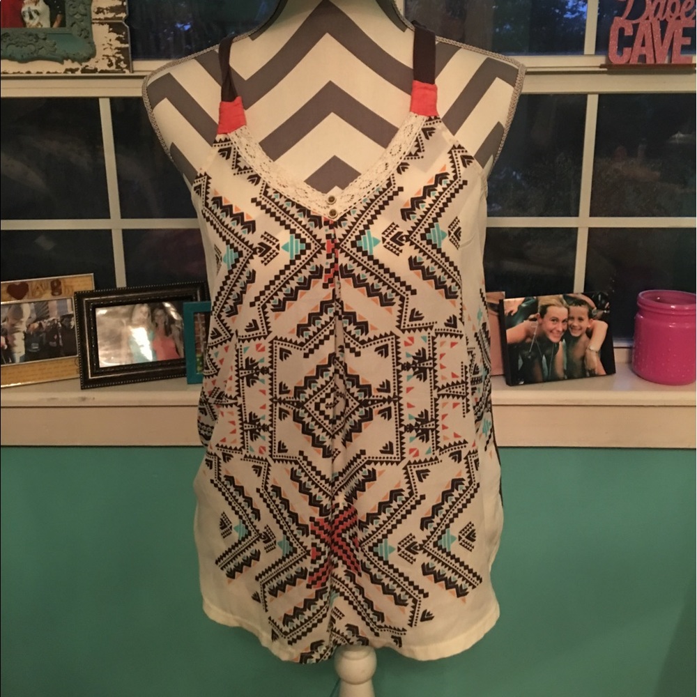 Mossimo Aztec Tank top - Picture 2 of 3