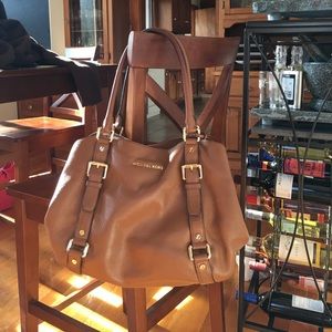Gently Used Tan Michael Kors Satchel