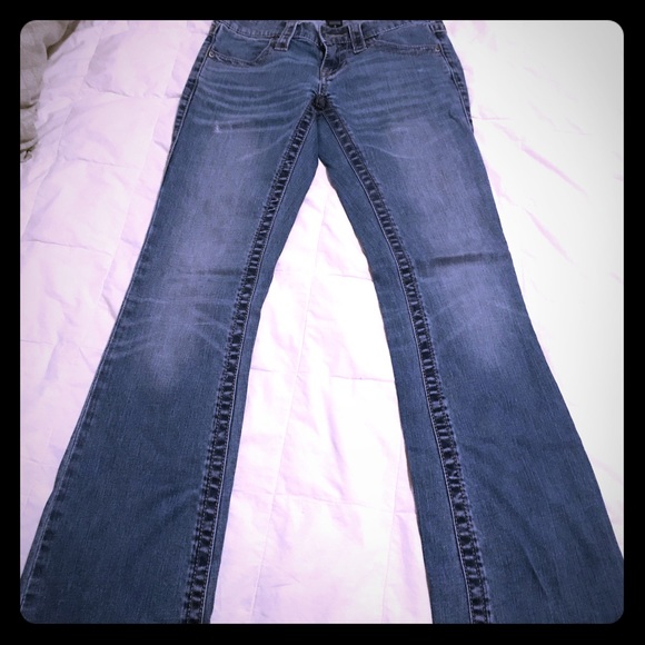 Victoria's Secret Low 5 jeans - Picture 2 of 8