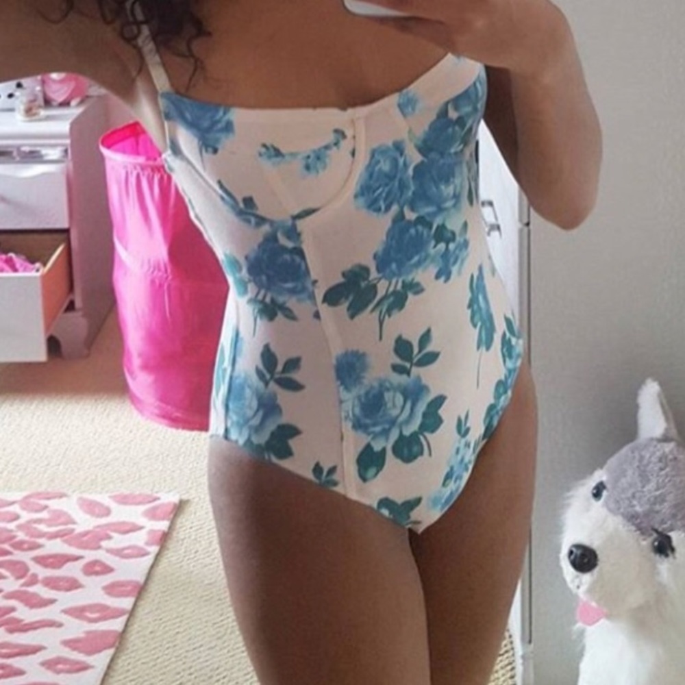 AA Floral Bodysuit