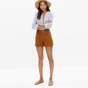 Madewell High Rise Monroe Shorts