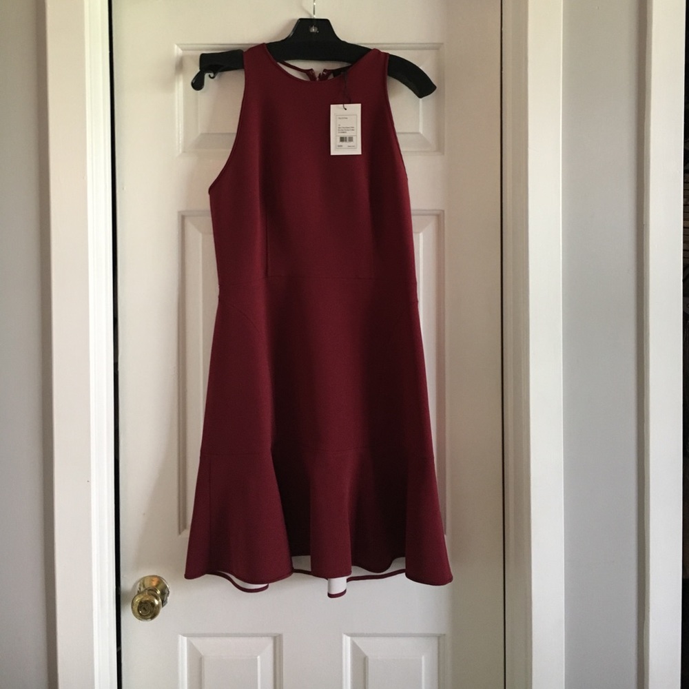 Therory Felicitina Dress in Cherry size 10