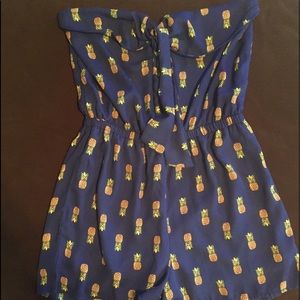 Pineapple romper
