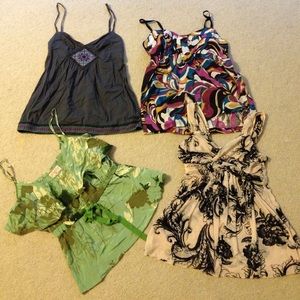 Bundle of 4 baby doll tops