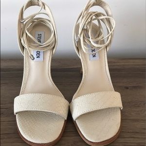 Steve Madden ankle tie heels