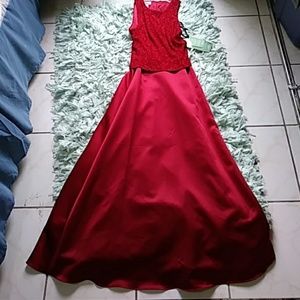 Red dress