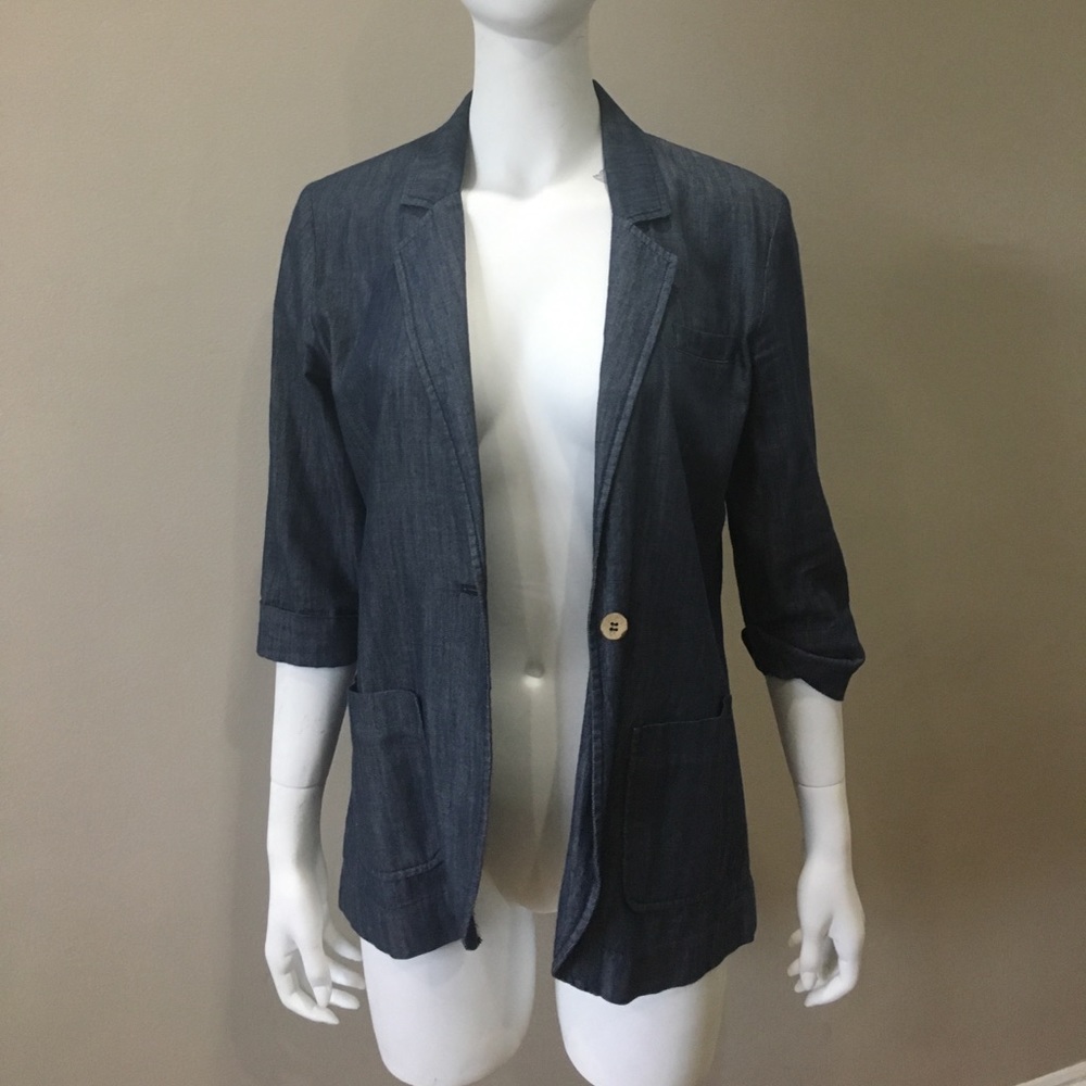 Lark & Wolff denim blazer