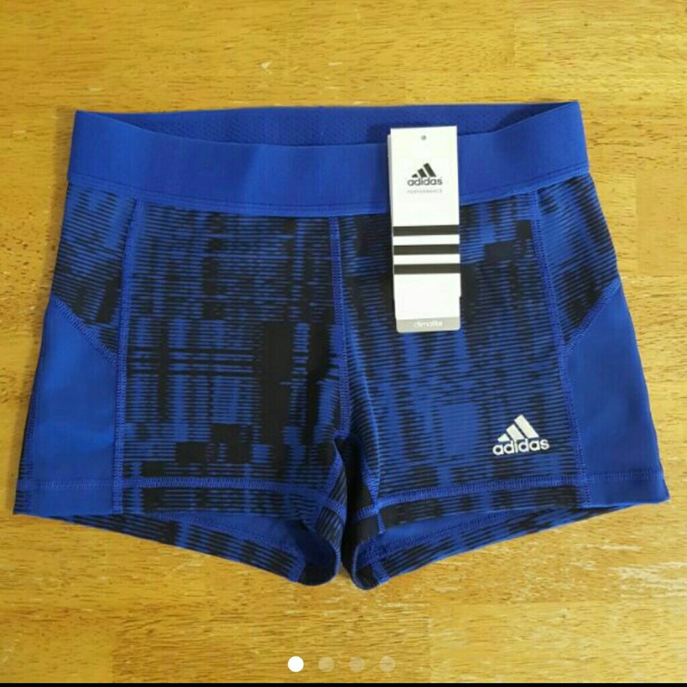 $$ - NWT ADIDAS TECHFIT CLIMALITE SHORTS