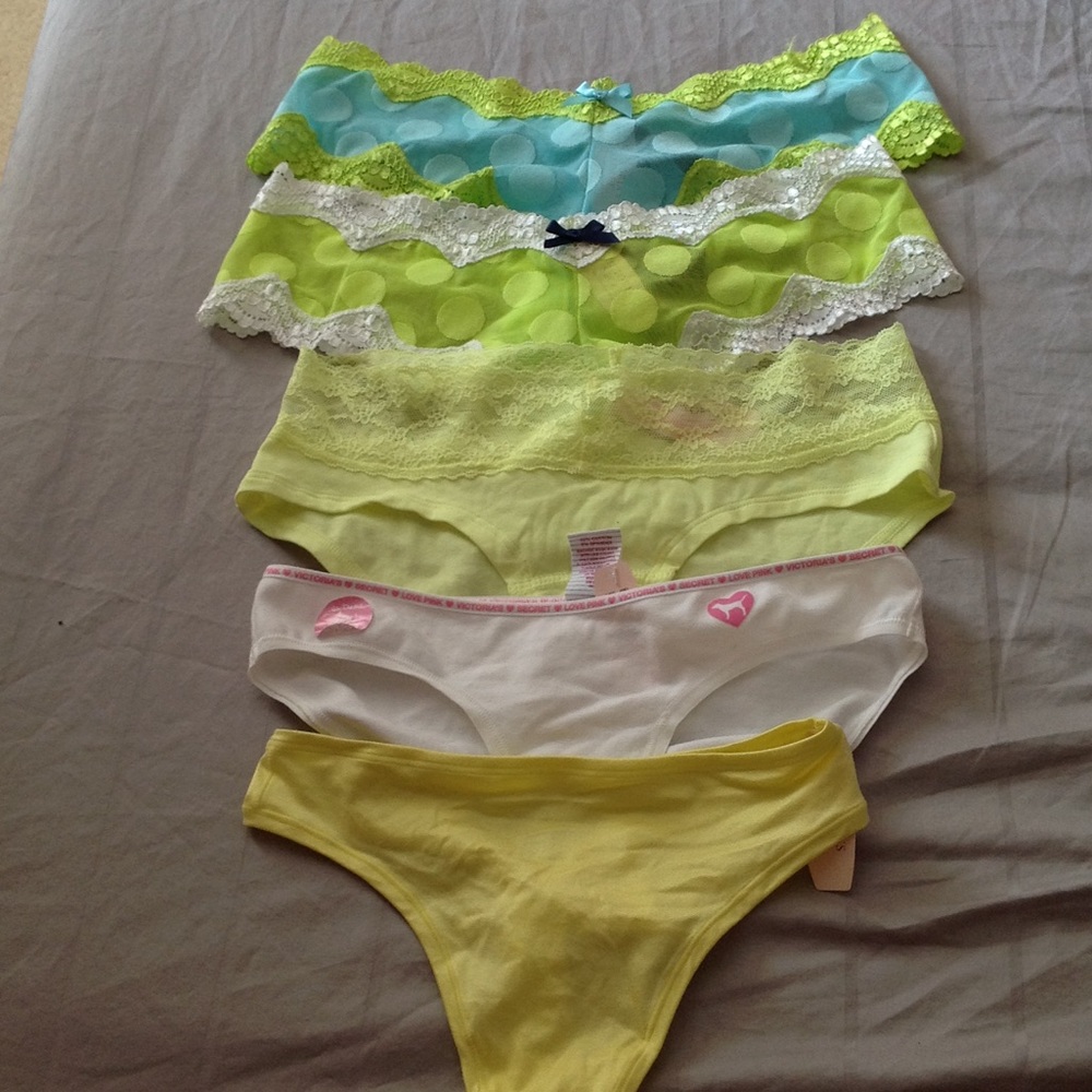"Summer" set of Victoria's Secret panties