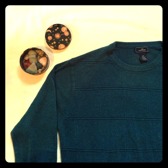 Dockers teal sweater - Picture 2 of 4
