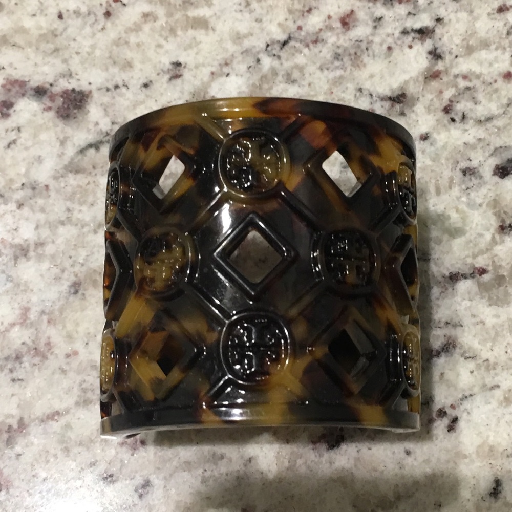 Tory Butch Tortoise Cuff bracelet