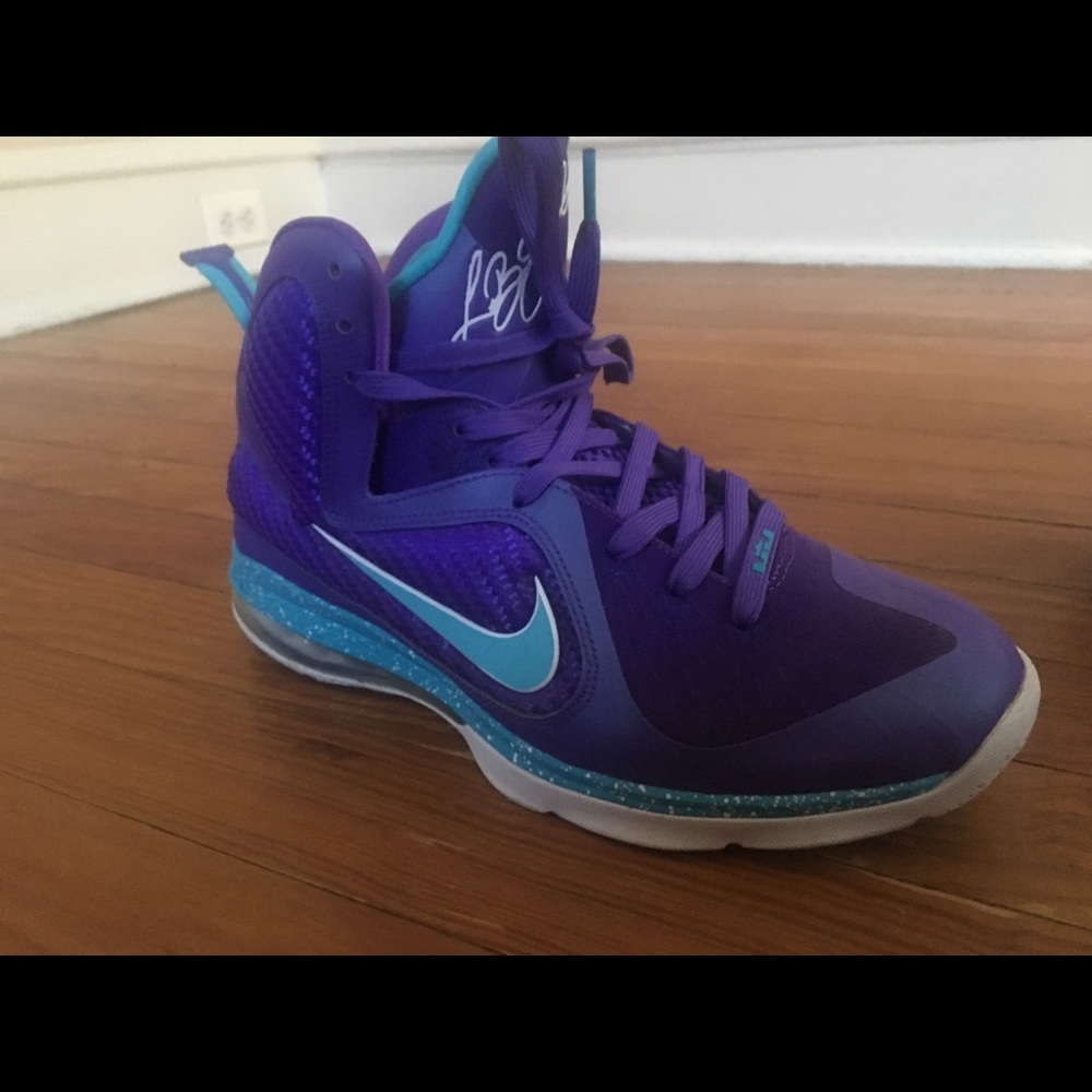 Nike Lebron 9 Lake Summit Hornets - Picture 4 of 4