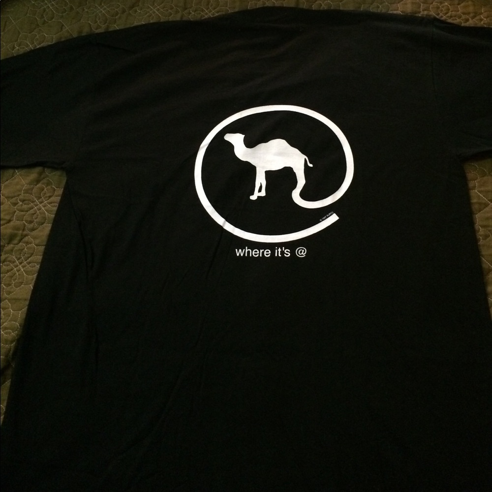 Rare NWOT MIRO Camel 💯Cotton XL Men's  Tee Shirt