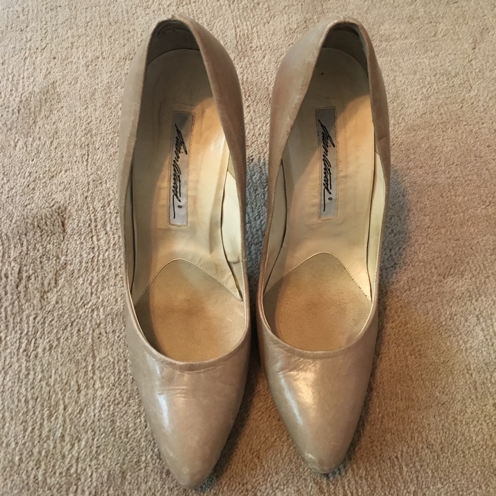 Brian Atwood Nude Stiletto Pumps