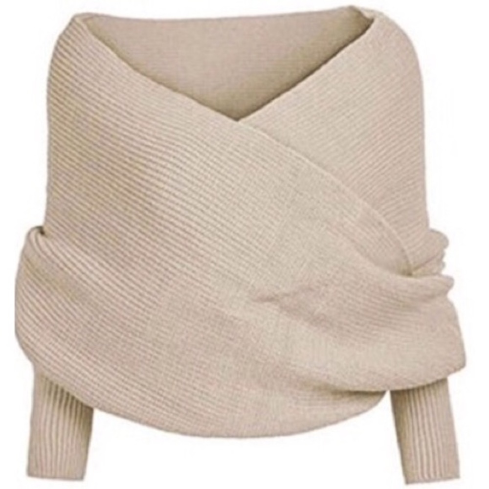 NEW Wrap Sweater - also, scarf with sleeves