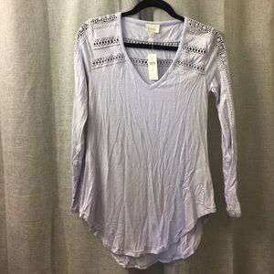 Anthropologie LS Top (XS)