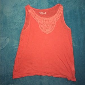 Coral Mudd tank top