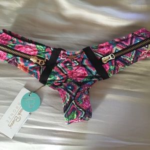 Beach bunny bronze booty bikini bottoms
