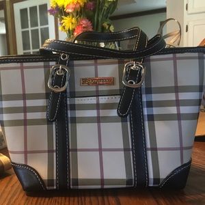Burberry handbag and wallet