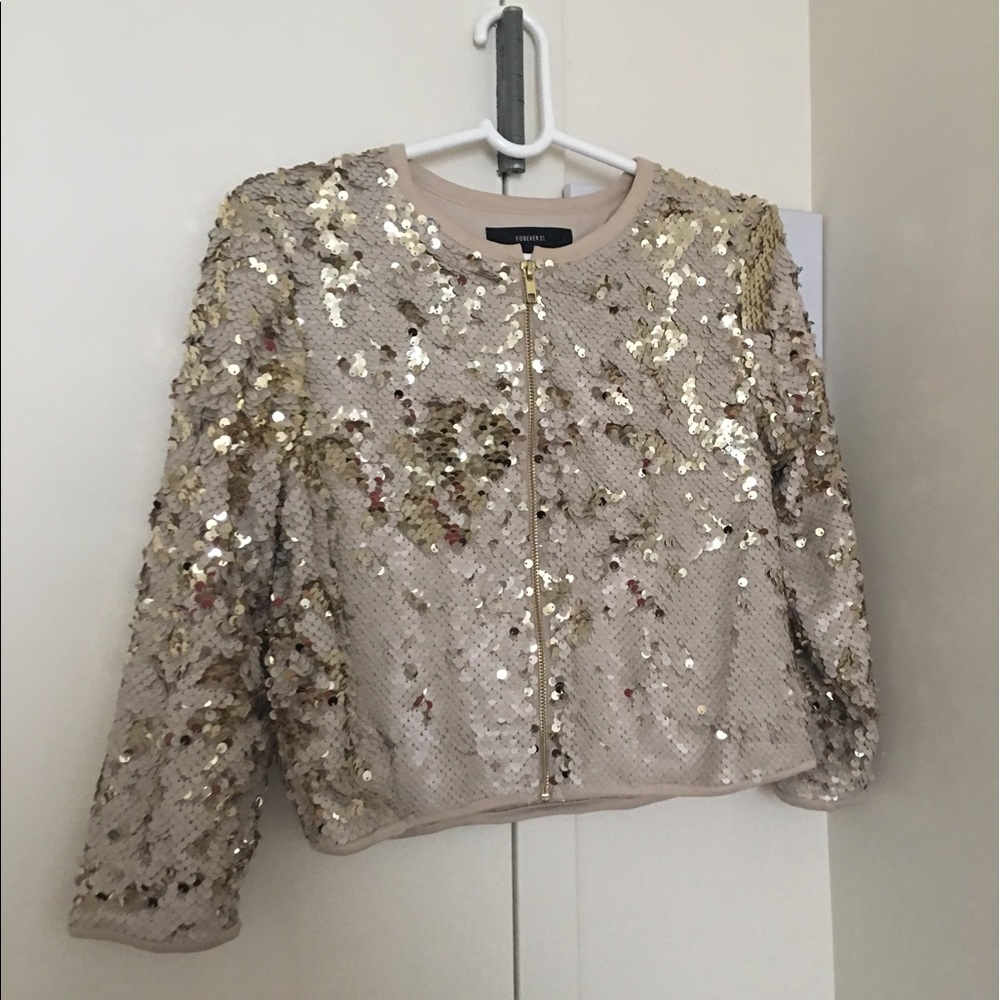 Forever21 Sequin Jacket - image 1
