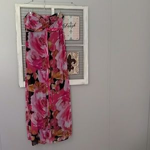 Floral maxi dress