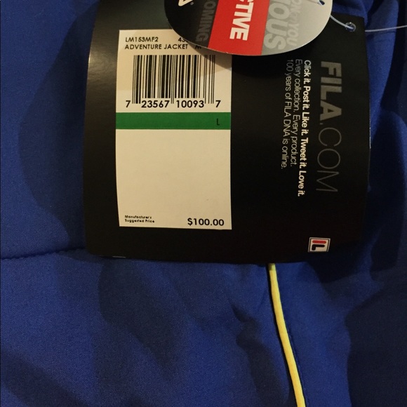 FILA Men's Adventure Jacket - size L - Picture 2 of 2