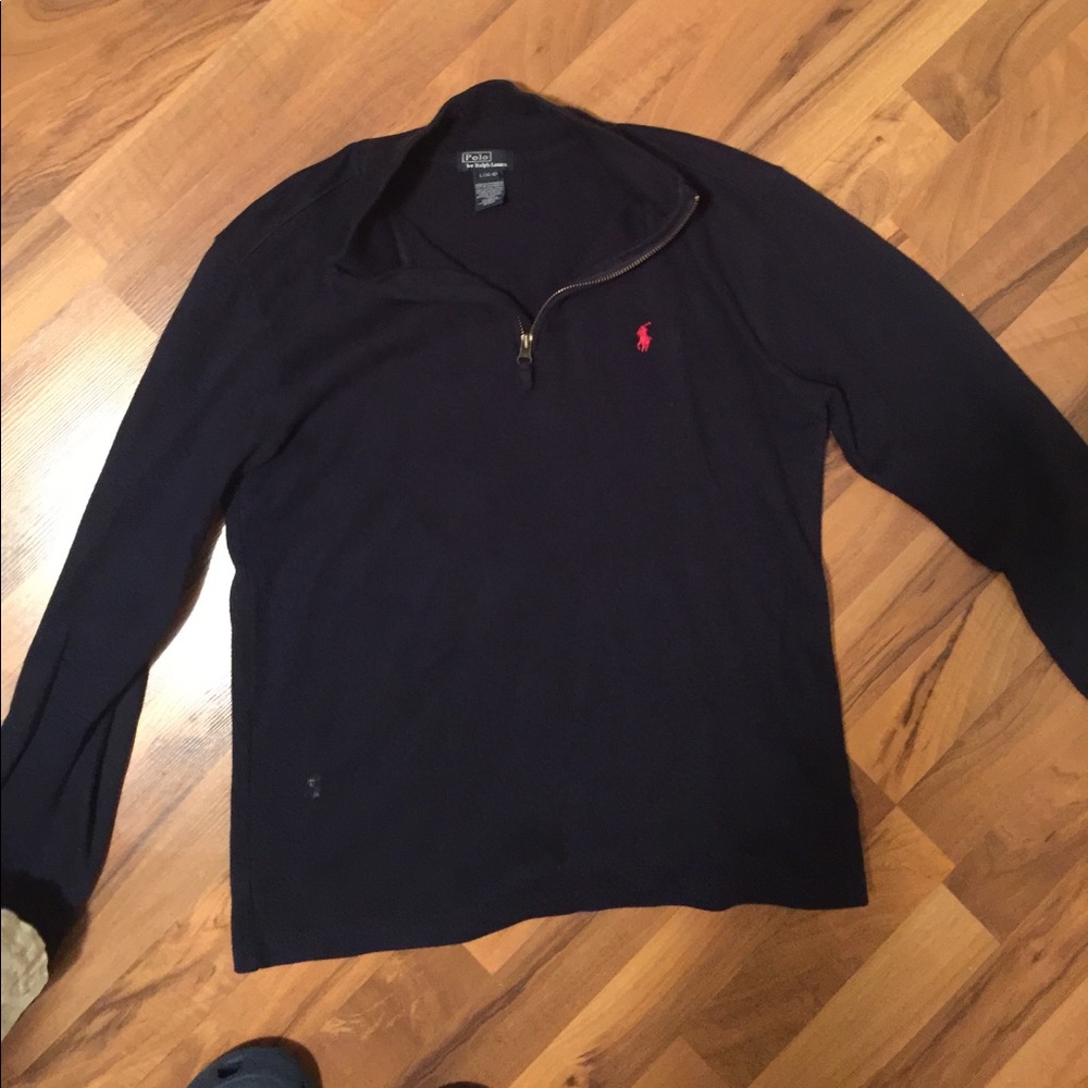 Polo Ralph Lauren thermal sweater.