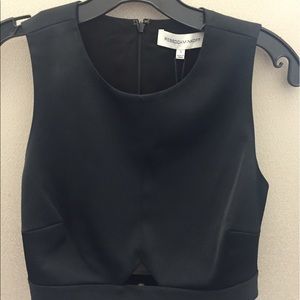 Rebecca Minkoff Open Back Crop Top