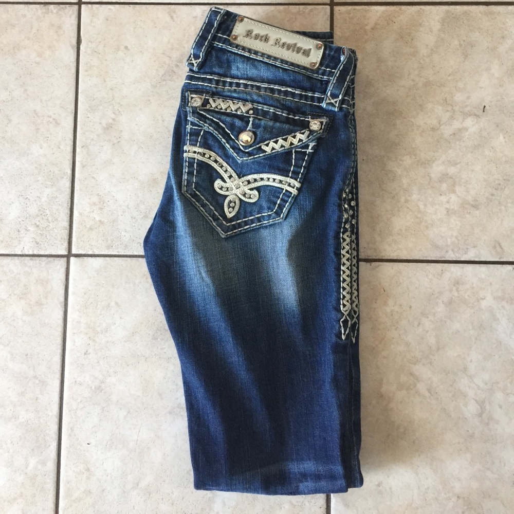 Women's rock revival jeans
