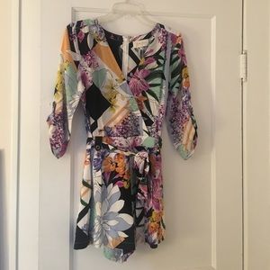 Multi Pattern Yumi Kim Romper, Size Small