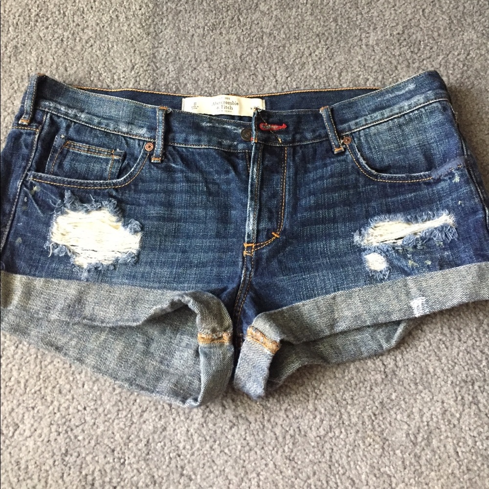 A&F jean shorts